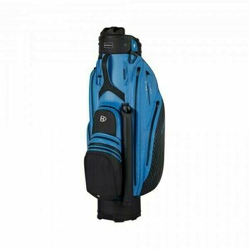 Sac de golf Bennington QO 9 Sport Lite Waterproof Black/Cobalt Cart Bag - 1