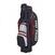 Golftaske Bennington QO 9 Black/White/Red Golftaske