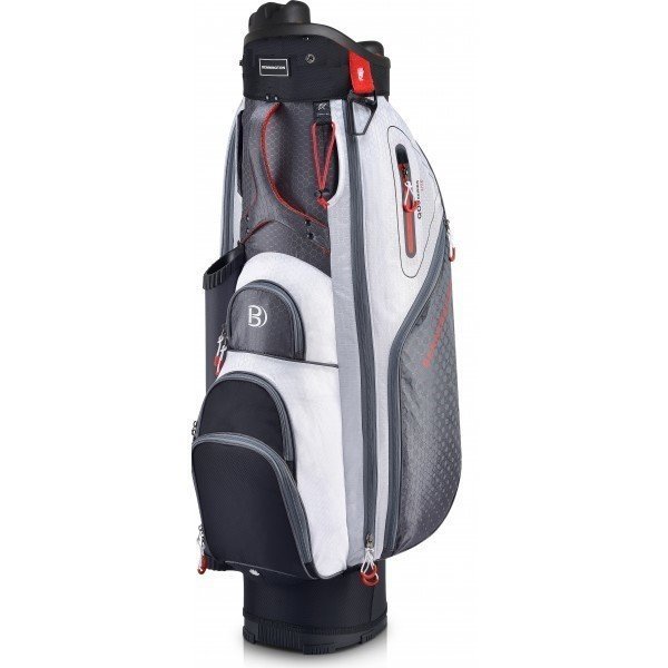 Golf Bag Bennington QO 9 Lite Black/White/Red Golf Bag