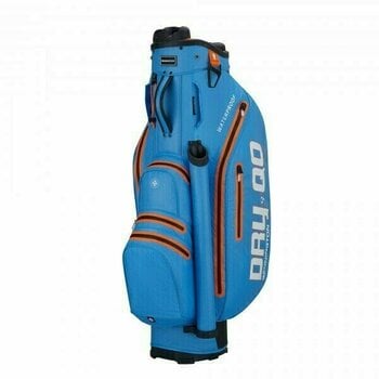 Golftas Bennington QO 9 Waterproof Cobalt/Orange Cart Bag - 1