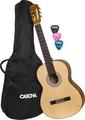 Cascha HH 2137 4/4 Natural Klassisk guitar