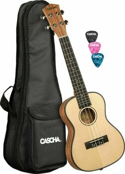 Koncertní ukulele Cascha HH 2151 Koncertní ukulele Natural - 1