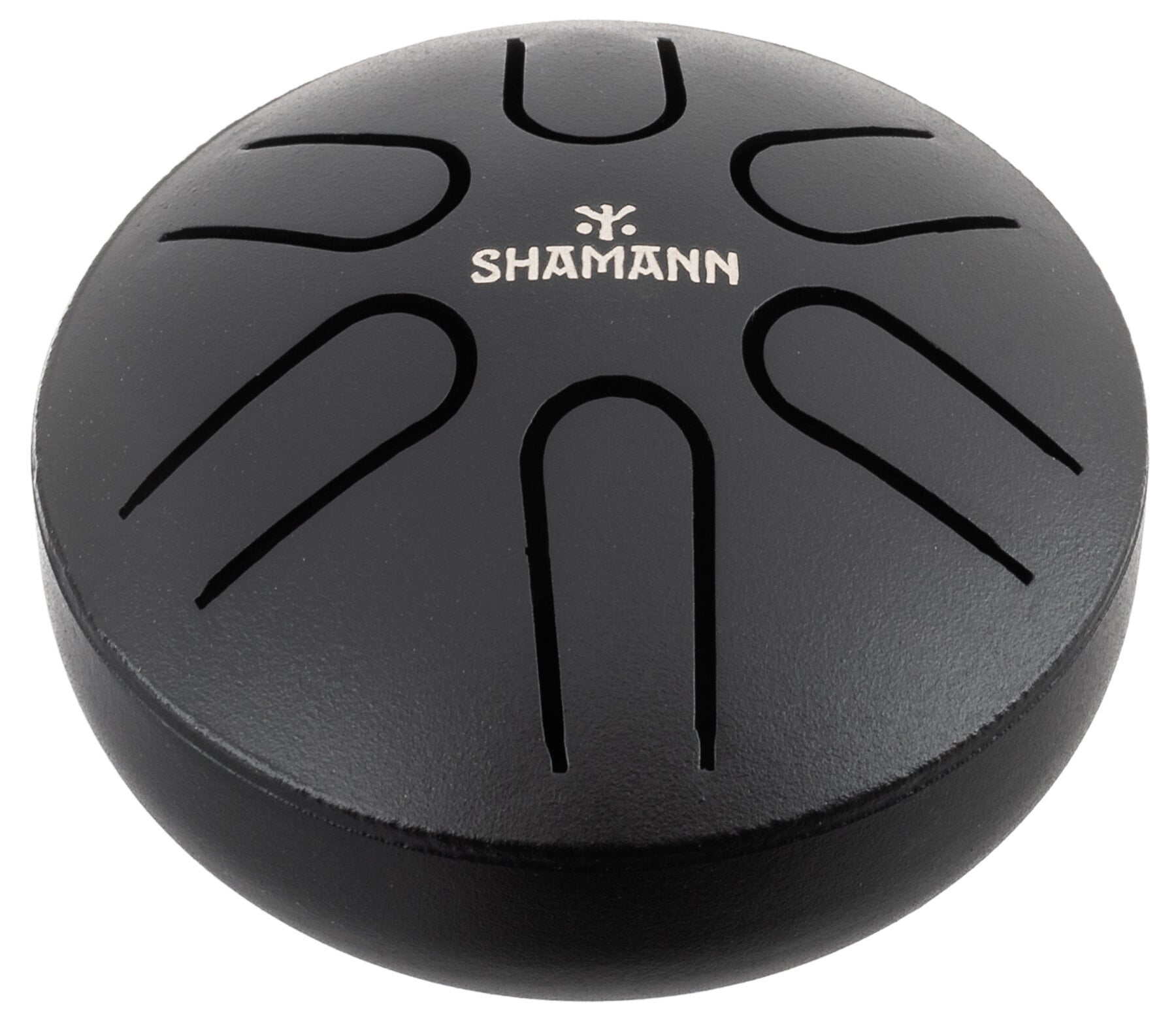 Tongue Drum Shamann Mini drum 3'' 6 notes A5-pentatonic Black Tongue Drum