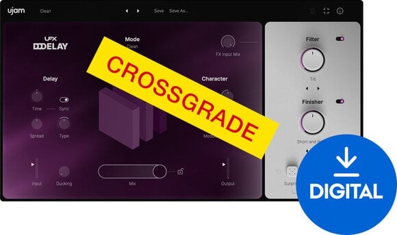 Plugins d'effets UJAM UFX DELAY Loyalty Offer (Produit numérique) - 1