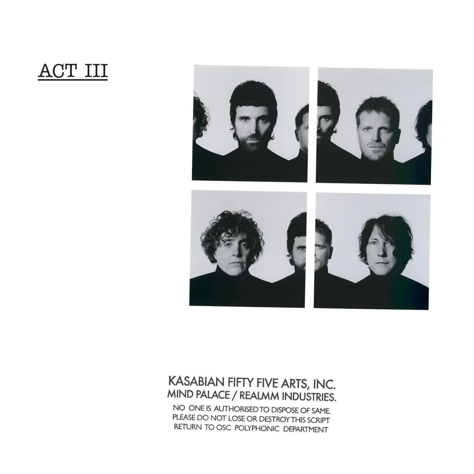 LP ploča Kasabian - Act III (White Coloured) (LP)