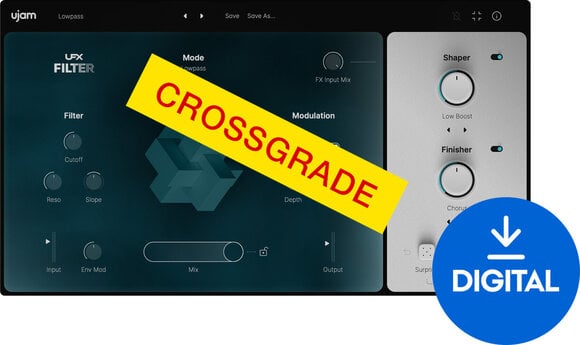 Studio software plug-in effect UJAM UFX FILTER Loyalty Offer (Digitaal product) - 1