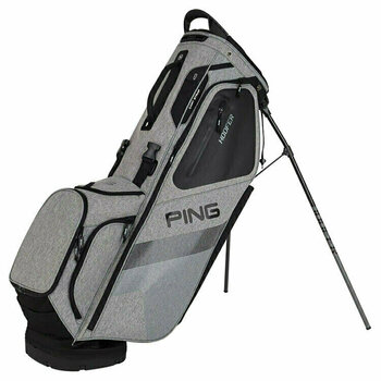 Golf Bag Ping Hoofer Heather Grey/Black Stand Bag - 1