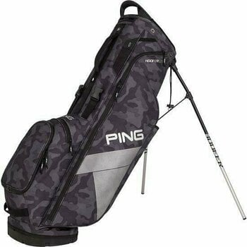 Golfbag Ping Hoofer Lite Black Camo/Platinum Stand Bag - 1