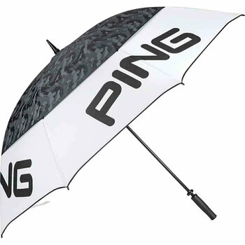 Sateenvarjo Ping Tour Umbrella White/Black/Mr Ping - 1