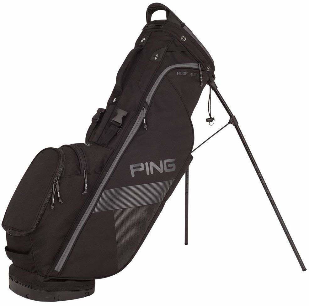 Sac de golf Ping Hoofer Lite Black Stand Bag