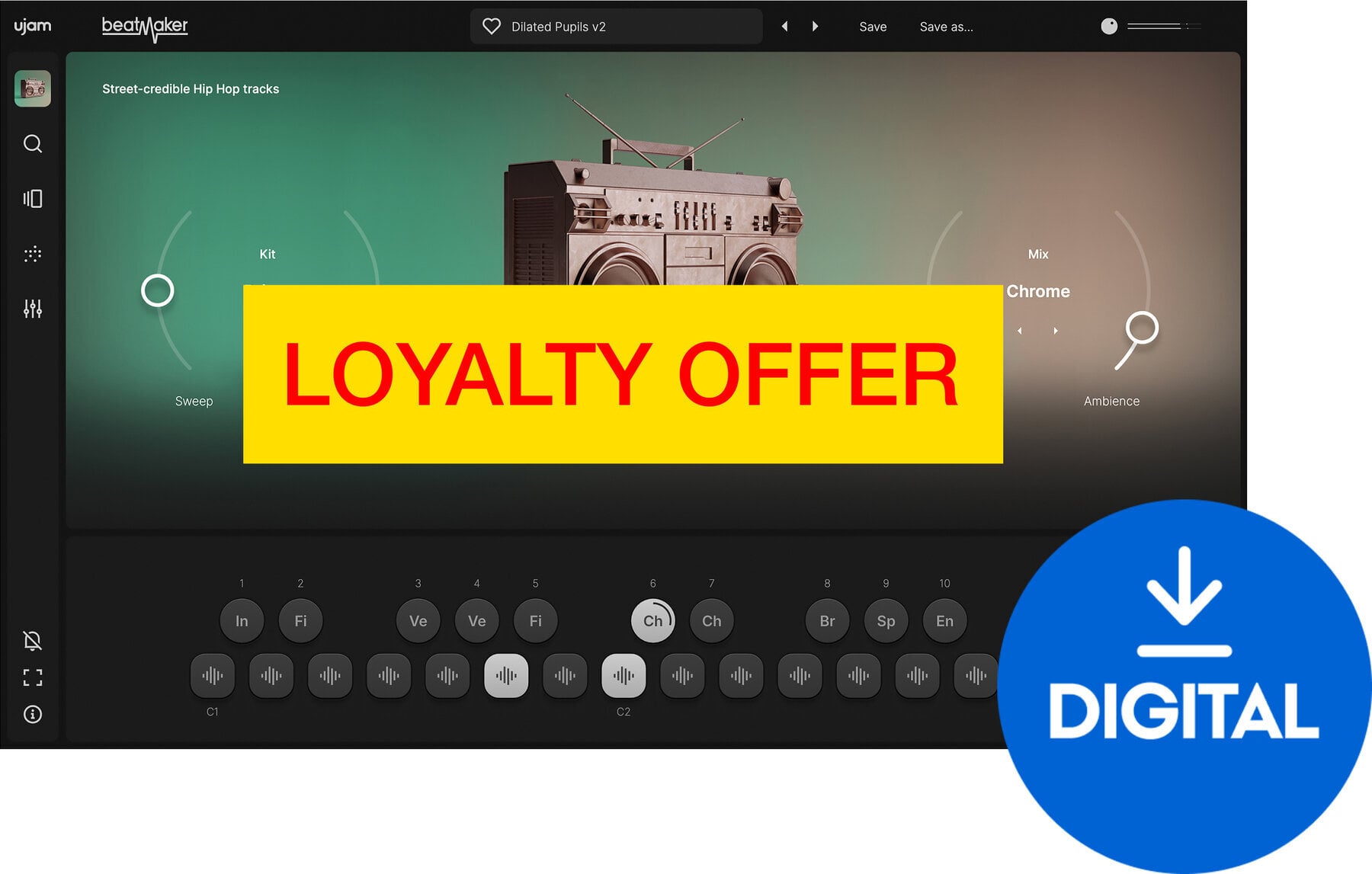 VST Instrument UJAM DOPE 2 Loyalty Offer (Digitaalinen tuote)