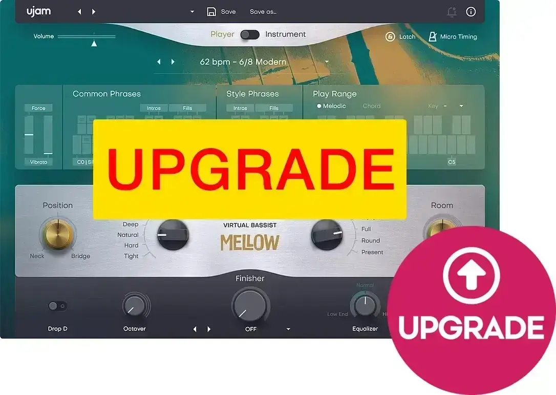 Update / Upgrade / Expansion UJAM MELLOW 2 Upgrade (Produs digital)