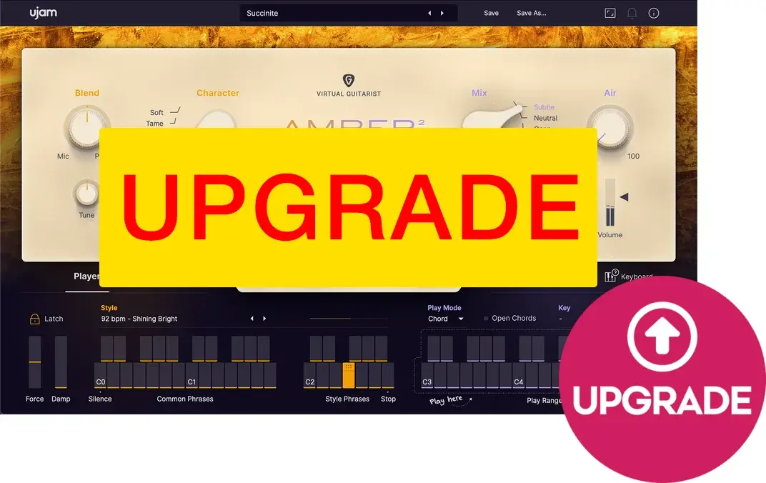 Update / Upgrade / Expansion UJAM AMBER 2 Upgrade (Digitalni proizvod)