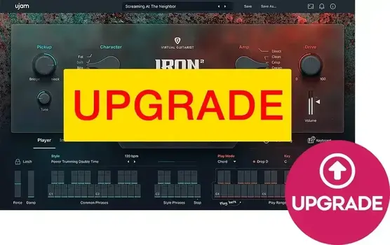 Update / Upgrade / Expansion UJAM IRON 2 Upgrade (Digitalni proizvod) - 1