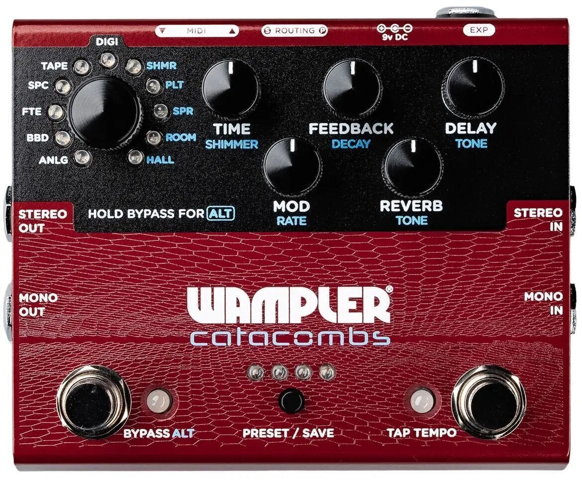 Bassguitar Multi-Effect Wampler Catacombs Bassguitar Multi-Effect
