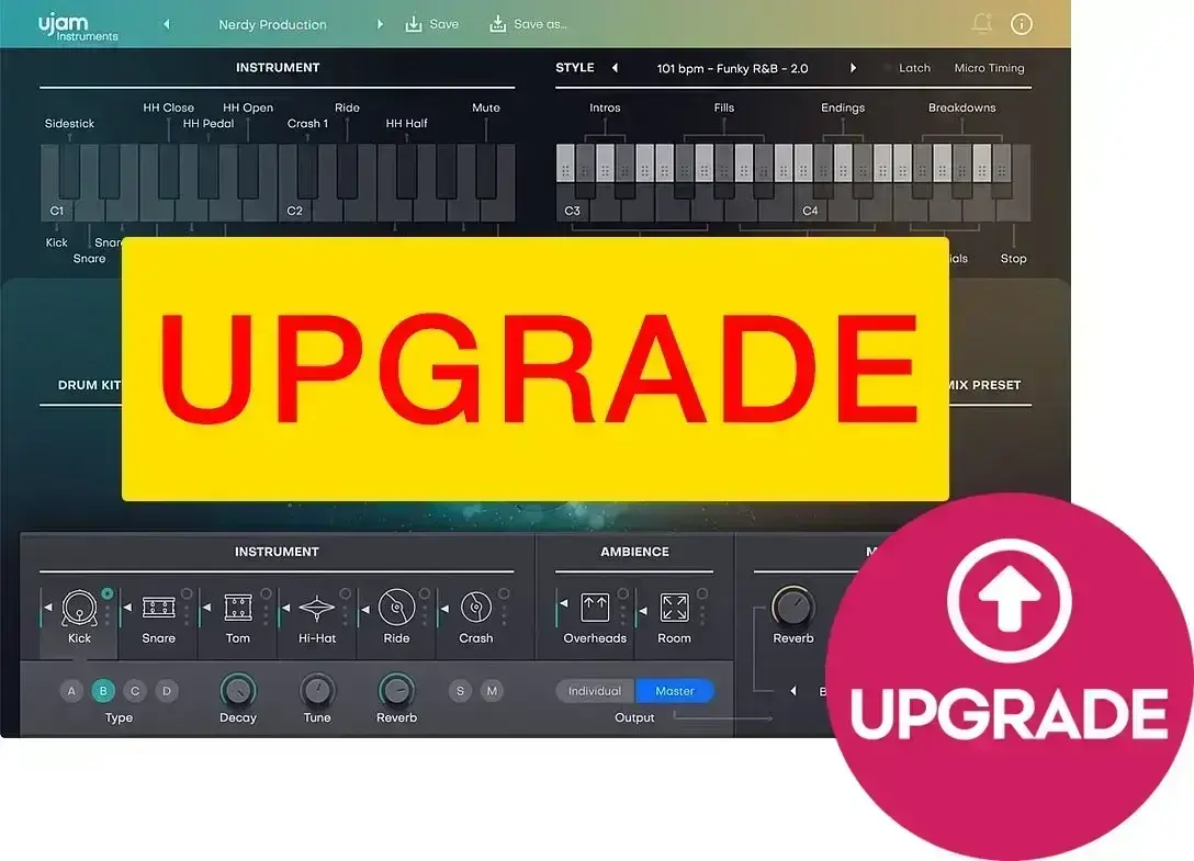Update / Upgrade / Expansion UJAM SOLID 2 Upgrade (Produs digital)