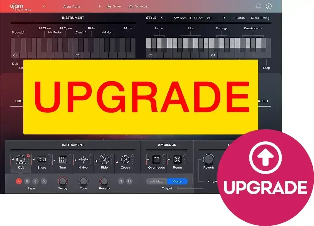 Update / Upgrade / Expansion UJAM HEAVY 2 Upgrade (Produs digital)