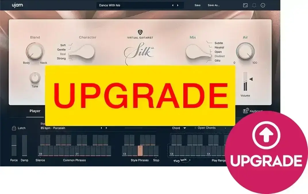 Update / Upgrade / Expansion UJAM SILK 2 Upgrade (Digitalni proizvod)