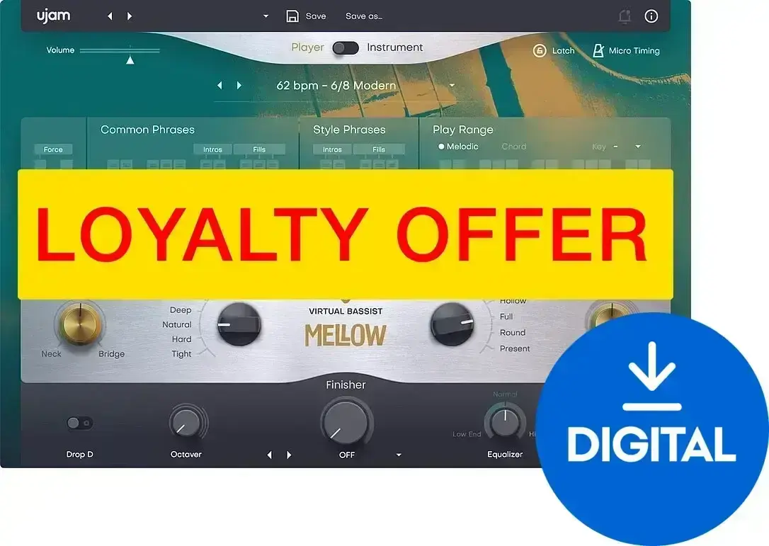 VST Instrument UJAM MELLOW 2 Loyalty Offer (Produkt cyfrowy)