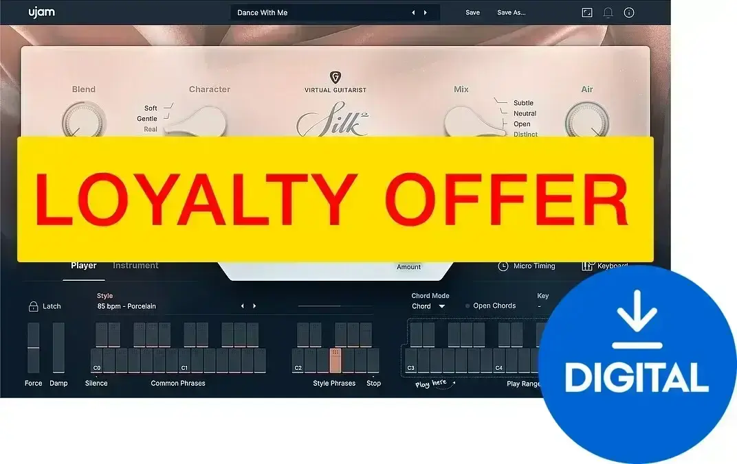VST Instrument UJAM SILK 2 Loyalty Offer (Produkt cyfrowy)