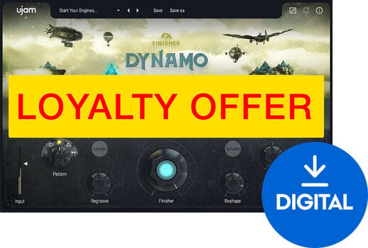 Studio software plug-in effect UJAM DYNAMO Loyalty Offer (Digitaal product) - 1