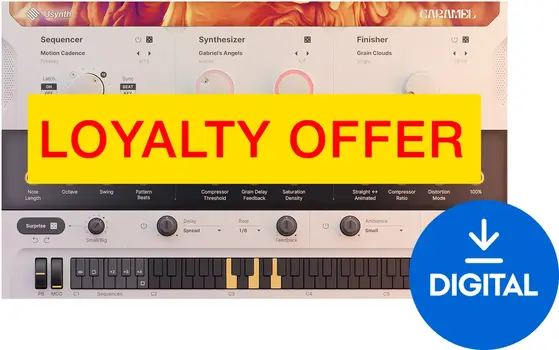 FX-prosessori-ohjelmistolisäosa UJAM CARAMEL Loyalty Offer (Digitaalinen tuote) - 1