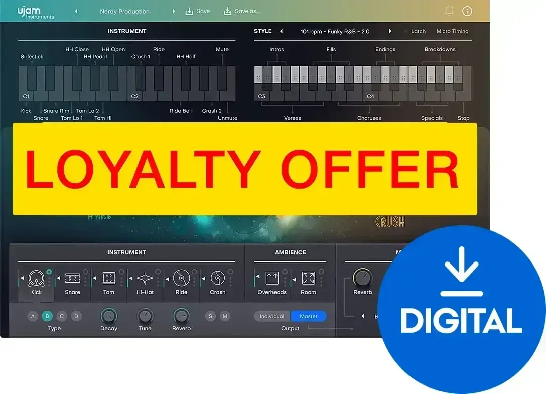 VST Instrument UJAM SOLID 2 Loyalty Offer (Produkt cyfrowy)