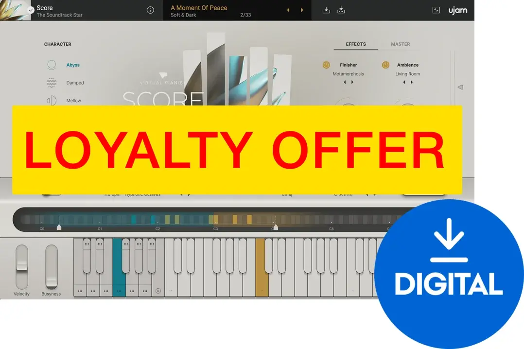 VST Instrument UJAM SCORE Loyalty Offer (Produkt cyfrowy)