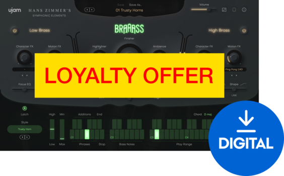 VST Instrument UJAM BRAAASS Loyalty Offer (Produkt cyfrowy) - 1