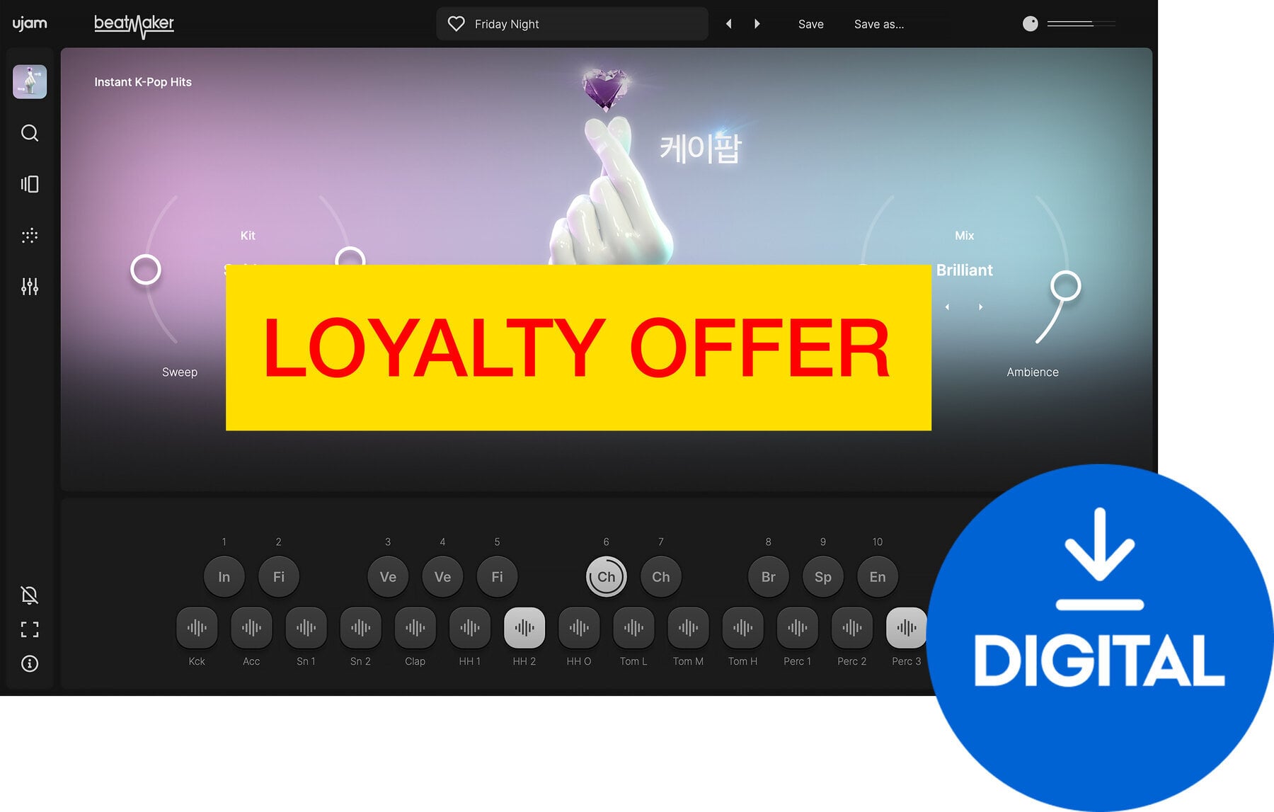 VST Instrument UJAM IDOL Loyalty Offer (Digitaal product)
