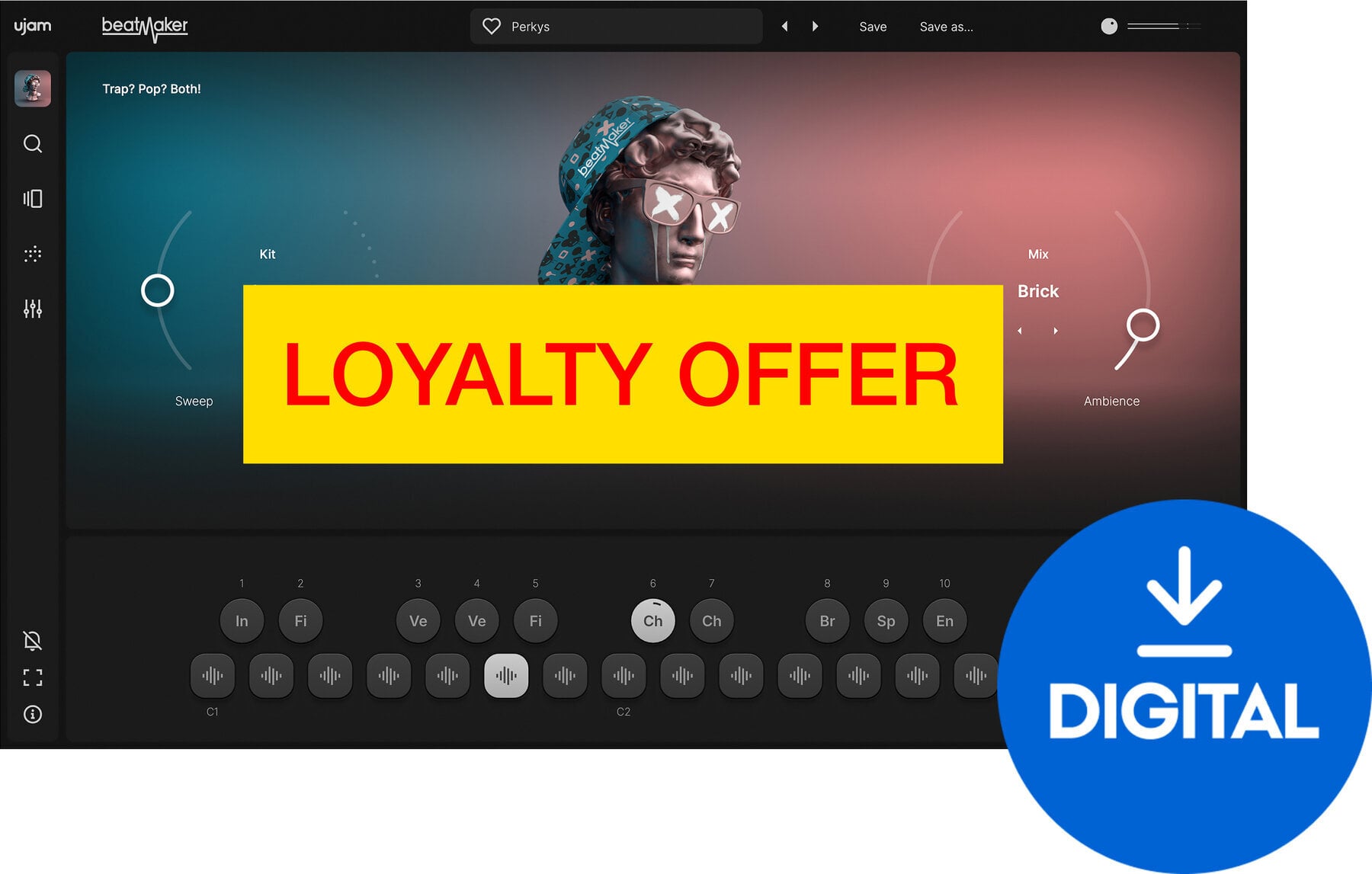 VST Instrument UJAM GLORY Loyalty Offer (Digitaal product)