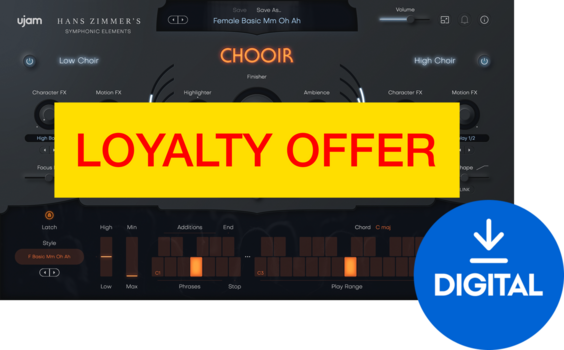 VST Instrument UJAM CHOOIR Loyalty Offer (Digitaal product) - 1