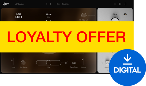 Plugins d'effets UJAM UFX LOFI Loyalty Offer (Produit numérique) - 1