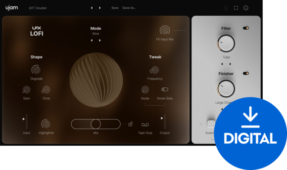 Studio software plug-in effect UJAM UFX LOFI (Digitaal product) - 1