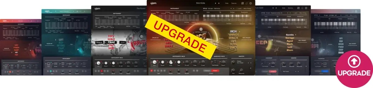 Update / Upgrade / Expansion UJAM Virtual Drummer Bundle Upgrade (Digitalni proizvod)