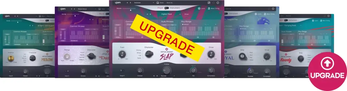 Update / Upgrade / Expansion UJAM Virtual Bassist Bundle Upgrade (Digitalni proizvod)