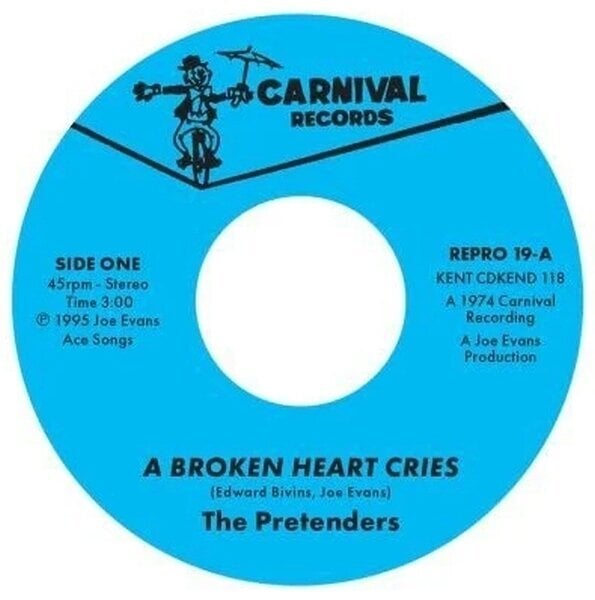 Vinyl Record The Pretenders - A Broken Heart Cries / For The Rest Of My Days (7" SP)