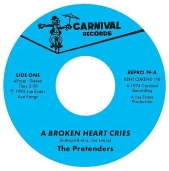 Vinyl Record The Pretenders - A Broken Heart Cries / For The Rest Of My Days (7" SP) - 1