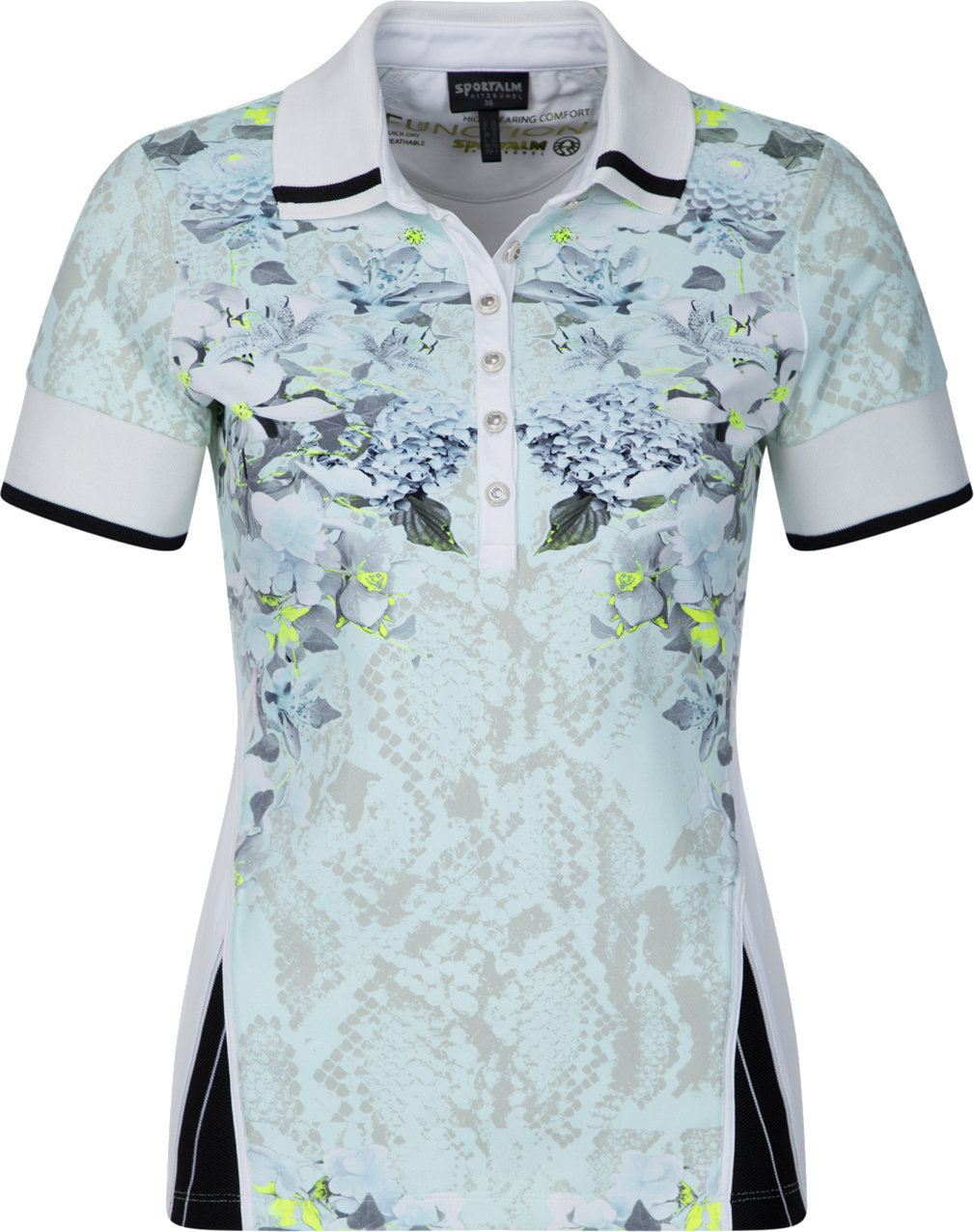 Риза за поло Sportalm Fara Womens Polo Shirt Bleached Aqua 36