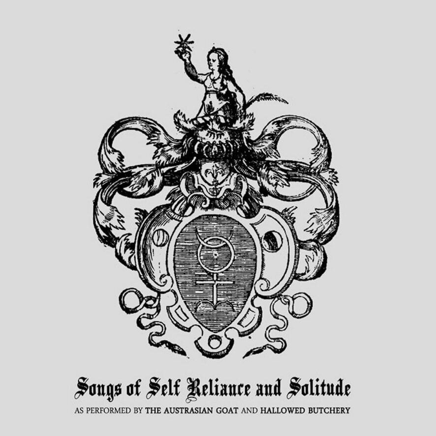 Disco in vinile Hallowed Butchery & The Austrasian Goat - Split (10" EP)