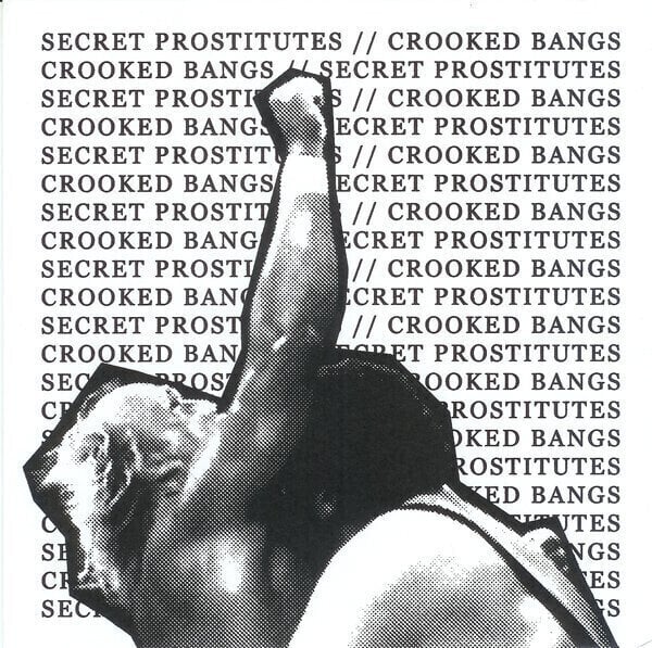 Disco in vinile Secret Prostitutes & Crooked Bangs - Split (7" SP)
