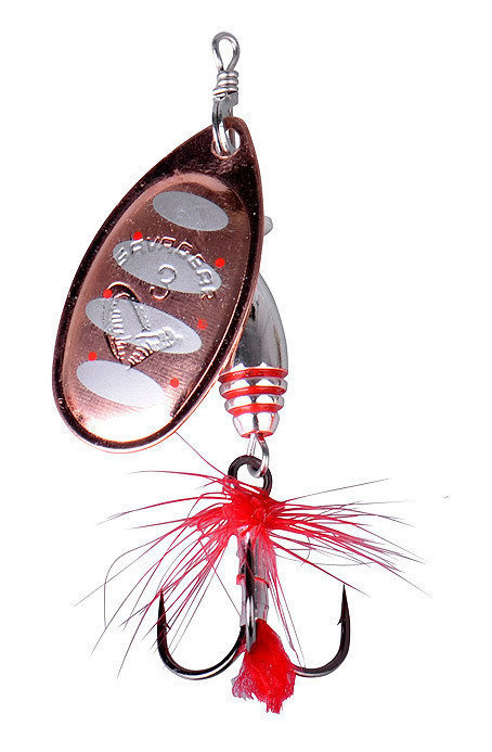 Colher rotativa Savage Gear Rotex Spinner #4a 8g Copper/Silver