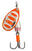 Blestivka Savage Gear Rotex Spinner Fluo Orange Silver 5,5 g