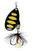 Cucchiaino ondulante Savage Gear Rotex Spinner #2a 4g Black Bee