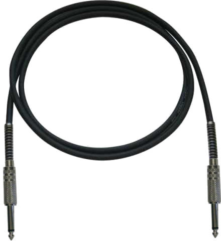 Cable de instrumento Bespeco IRO600 CLUB Negro 6 m Recto - Recto