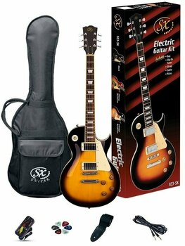 E-Gitarre SX SE3-SK Vintage Sunburst - 1