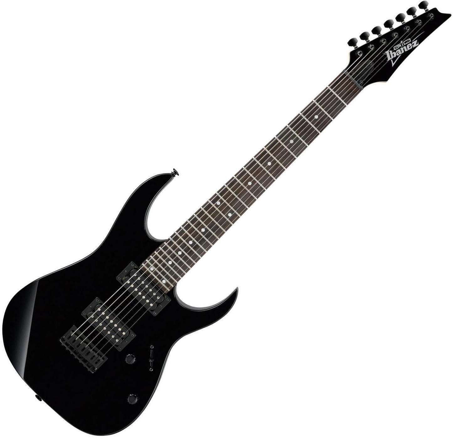 7-string Electric Guitar Ibanez GRG 7221 Black Night