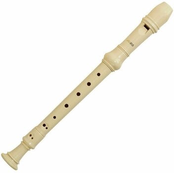 Sopránová zobcová flauta Aulos 302A Elite Sopránová zobcová flauta C Biela - 1