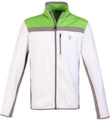 Golfino Techno Fleece Mens Jacket Optic White 52 Golfino Techno Fleece Mens Jacket Optic White 52