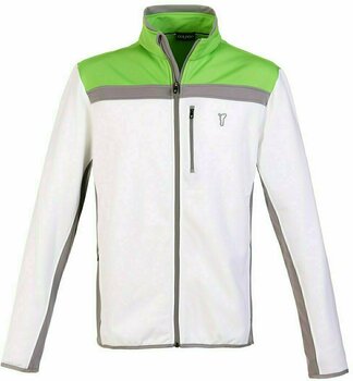 Veste Golfino Techno Fleece Mens Jacket Optic White 52 - 1